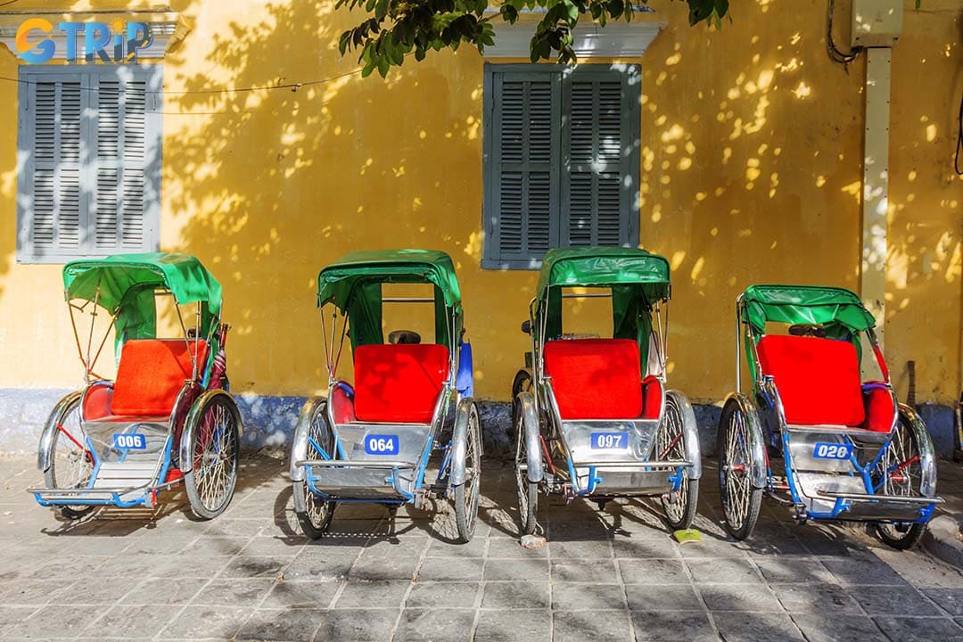 Cyclo in Hoi An plays a significant figure in the local life