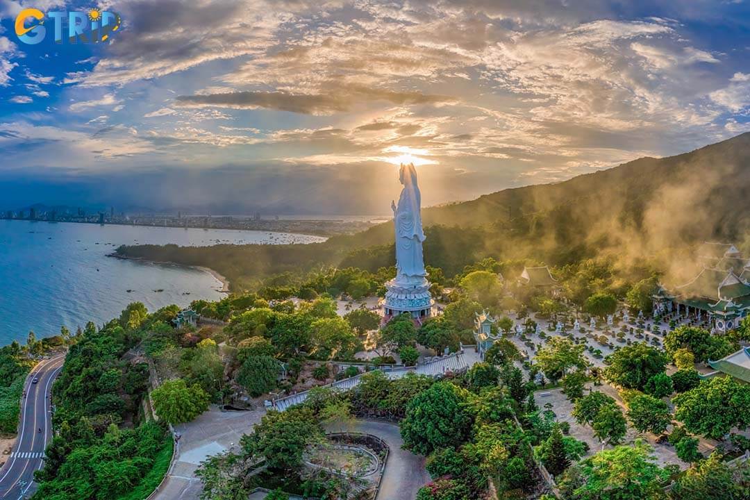 Da Nang has three Linh Ung Pagodas, with the Son Tra site being the largest and most famous, known for its Lady Buddha and coastal views