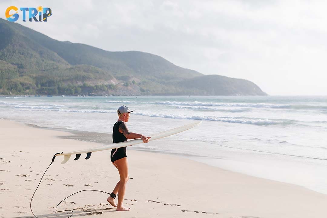 Da Nang is one of the best places in Southeast Asia for beginners to learn how to surf