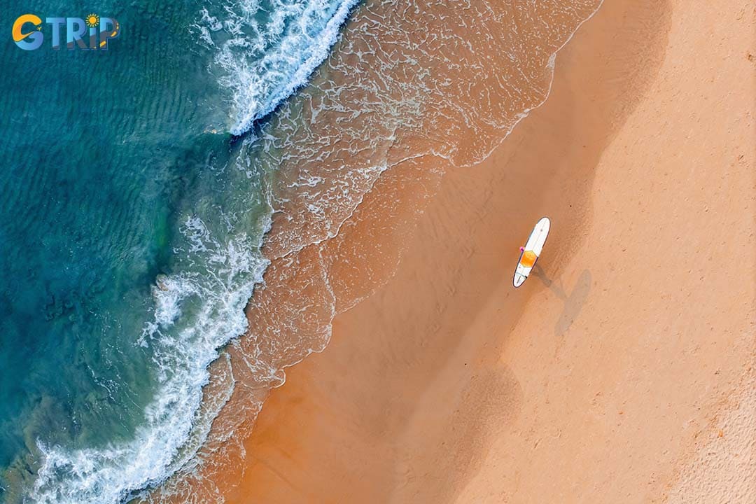 Da Nang's coastline stretches for over 30 kilometers, blessed with clean golden sand and a variety of surf breaks