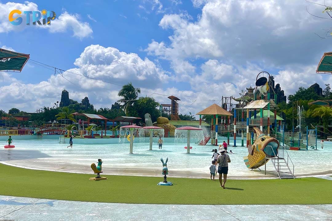 Dai Nam Water Park is an attraction on a grand scale