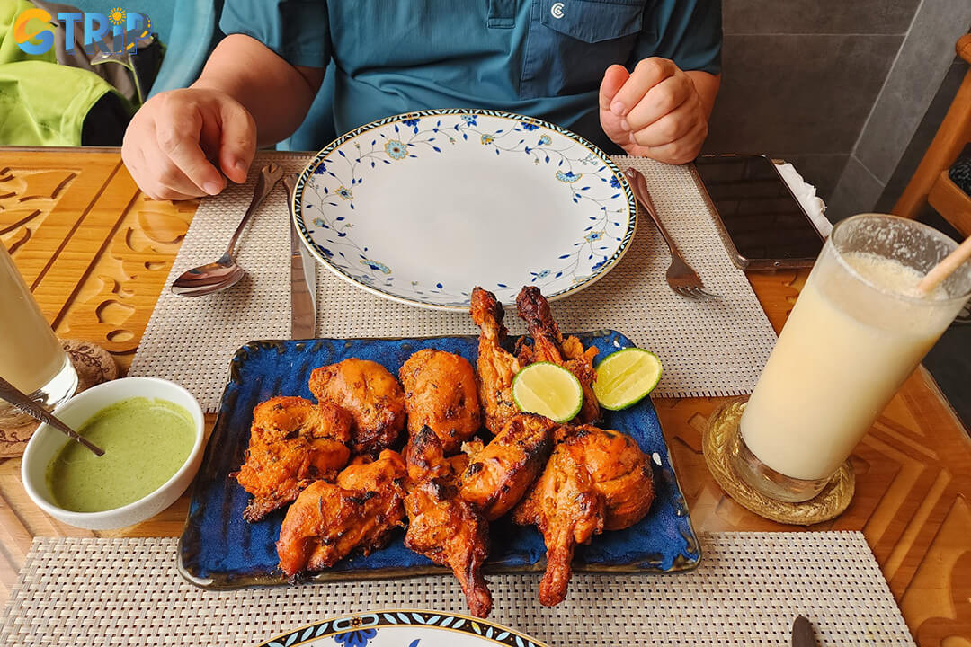 Dalcheeni is a premium Halal-certified Indian restaurant in Hanoi, offering refined flavors in an elegant setting