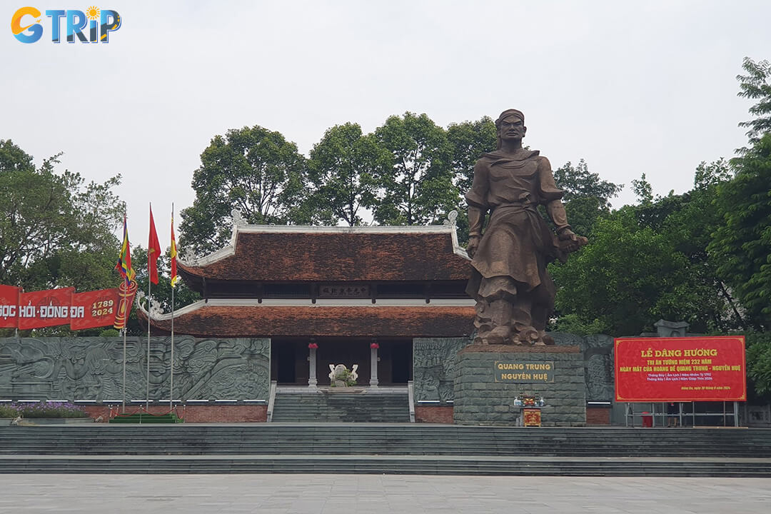 Dong Da Cultural Park is a historic green space featuring King Quang Trung’s statue and Dong Da Mound, blending cultural heritage with recreation in Hanoi