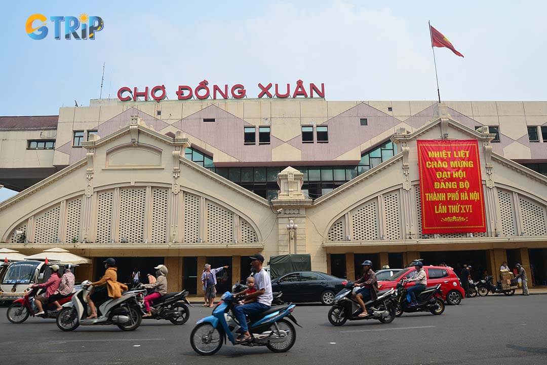 Dong Xuan Market was rebuilt with modern infrastructure while preserving its colonial facade, reflecting Hanoi’s balance of heritage and progress
