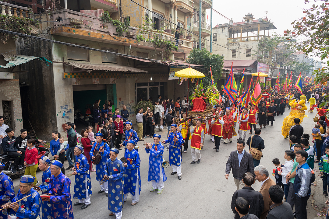 Dong Ky Firecracker Procession Festival 2025