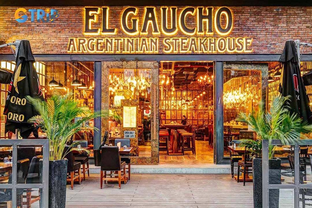 El Gaucho in Hanoi offers a luxurious dining experience with premium steaks, sophisticated sides, and an elegant atmosphere perfect for both romantic dinners
