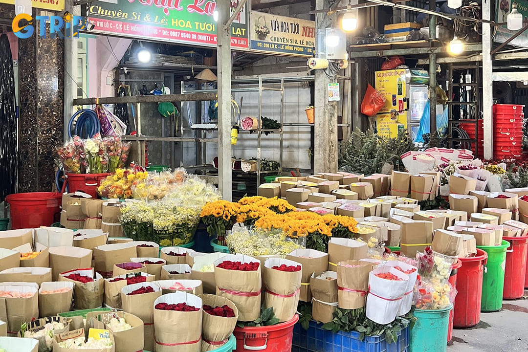 Engaging with the vendors allows you to learn about the different flower species available