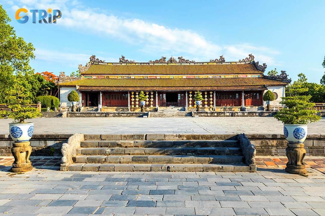 Explore Hue's Imperial City with a visit to key landmarks, from the ceremonial Ngo Mon Gate to the majestic Throne Hall and the historic Nine Dynastic Urns