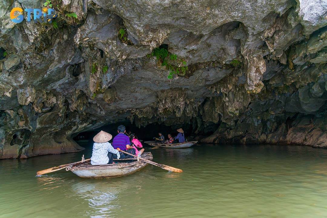 Exploring caves in Ninh Binh in December is very interesting. This is also an opportunity for you to see the beautiful scenery in Ninh Binh