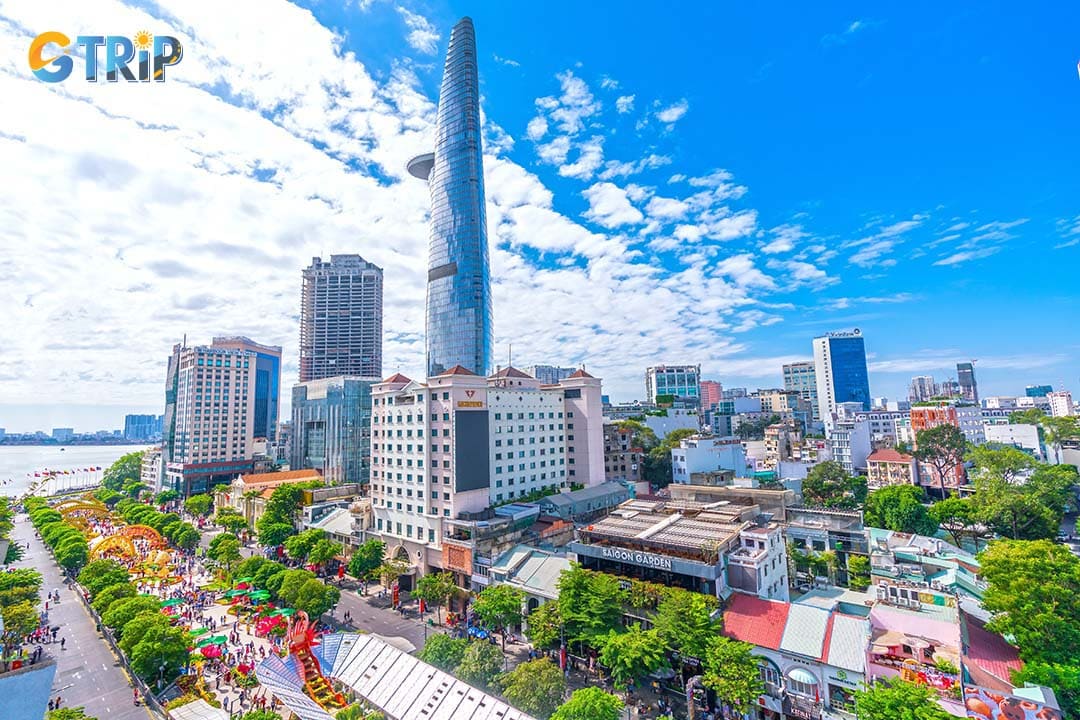 February is the perfect time to visit Ho Chi Minh City because you can feel the vibrant atmosphere of Tet Holiday
