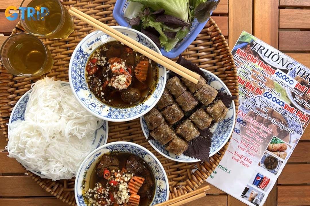 For an authentic taste of Northern Vietnamese food in Da Nang, Bun Cha Truong Tho is a must-visit