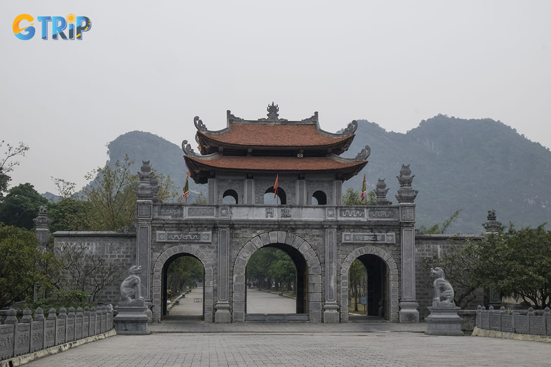 Gateway to Hoa Lu Citadel of the Dinh dynasty