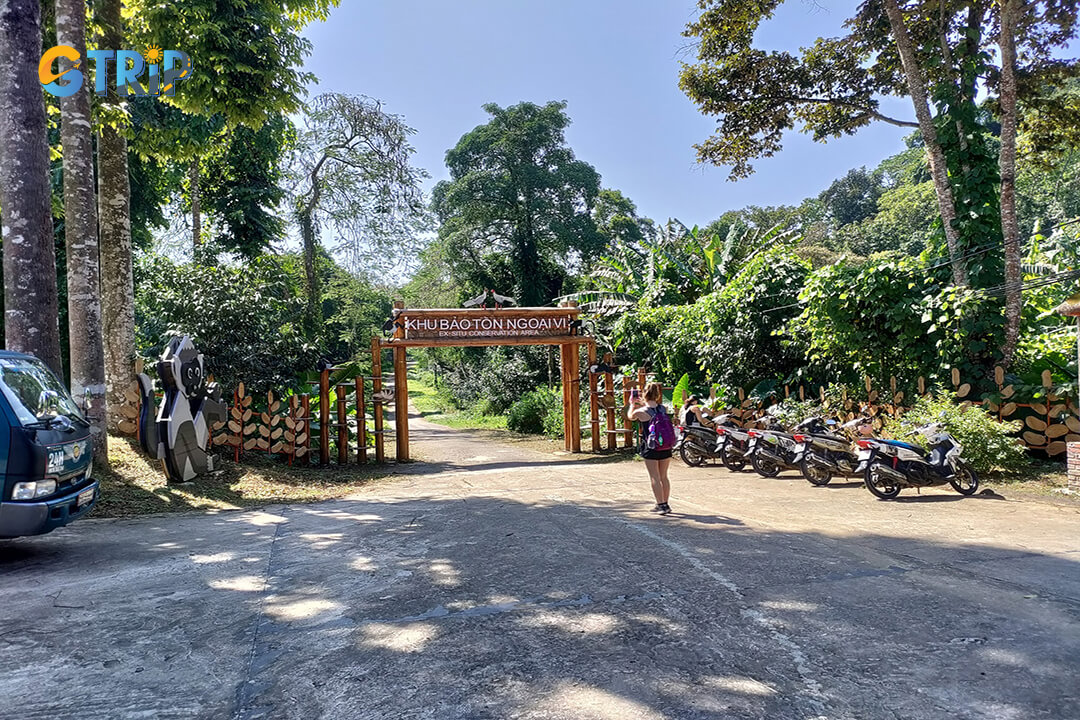 Entrance get to Cuc Phuong National Park