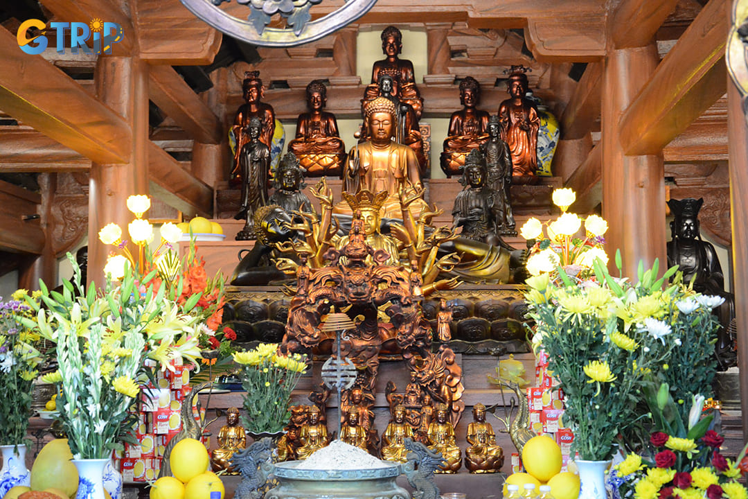 Giai Oan Pagoda is deeply connected to the spiritual journey of King Tran Nhan Tong