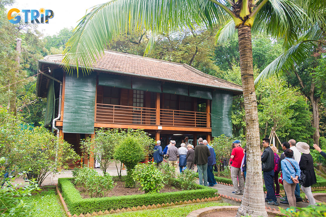 The meticulously maintained gardens surrounding the stilt house offer you a serene space for contemplation