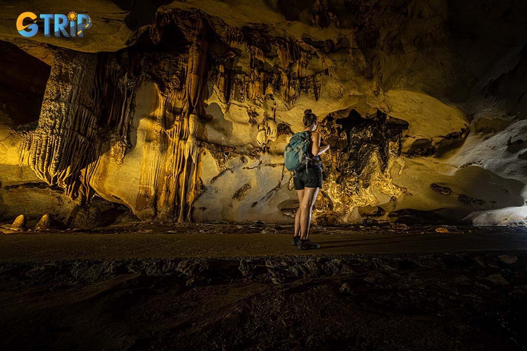 Guided tours of Trung Trang Cave, lasting 45 minutes to an hour, offer insights into its geology, history, and unique formations