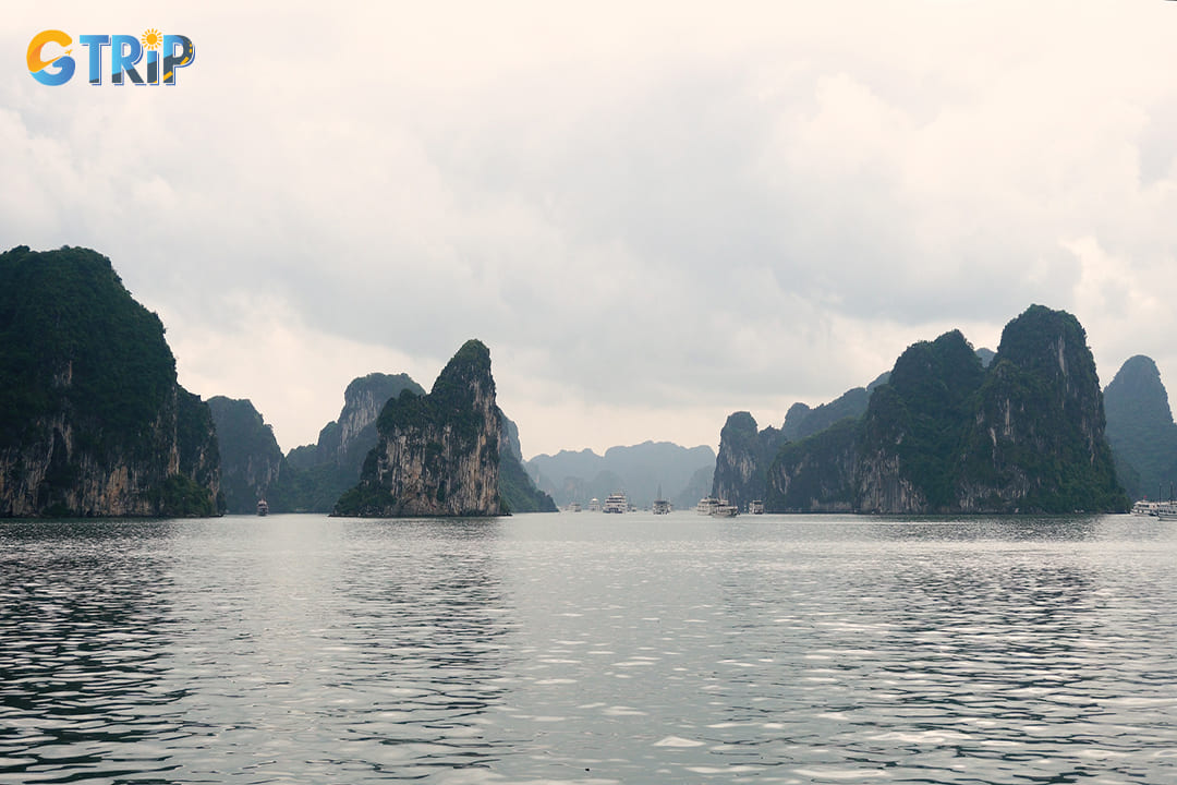 Ha Long Bay in October to December has cool weather