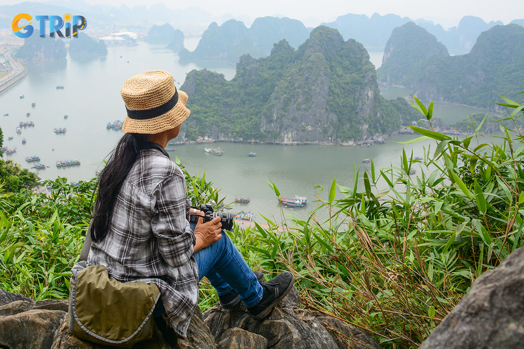 Ha Long Bay’s surrounding areas offer fantastic hiking opportunities to enjoy panoramic views of the bay