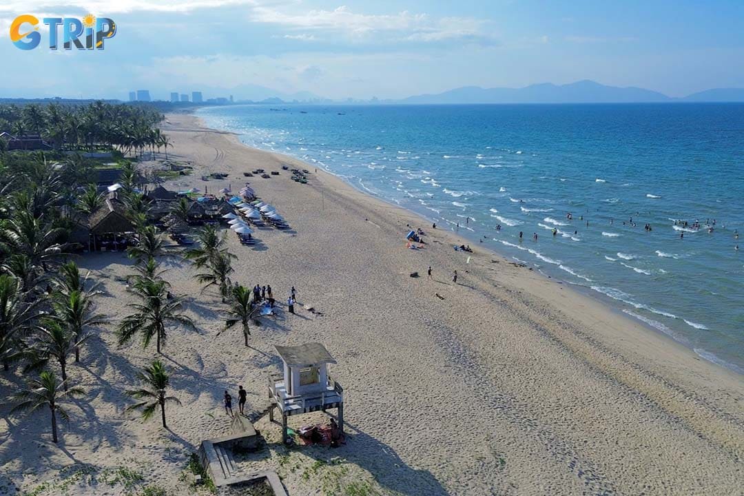 Ha My Beach is one of the most beautiful beaches in Asia with a long coastline and pristine beach