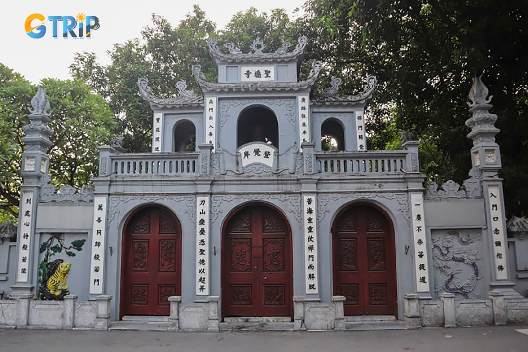 Ha Pagoda offers a peaceful retreat with traditional architecture, sacred Buddha statues, and tranquil gardens in the heart of Hanoi