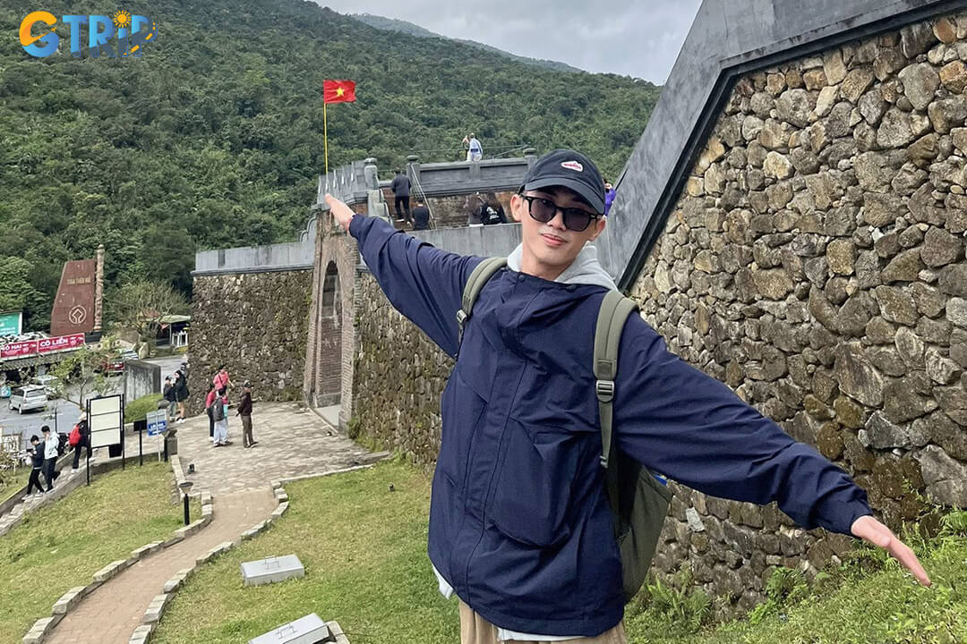 Hai Van Gate is a photographer’s paradise, blending ancient architecture with dramatic mountain and coastal scenery, especially breathtaking during sunrise and sunset