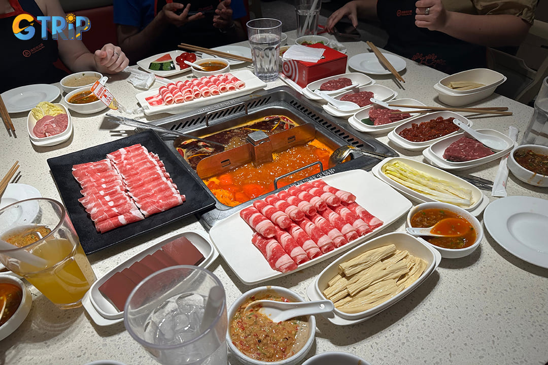 Haidilao is a distinguished Chinese hot pot restaurant in Hanoi