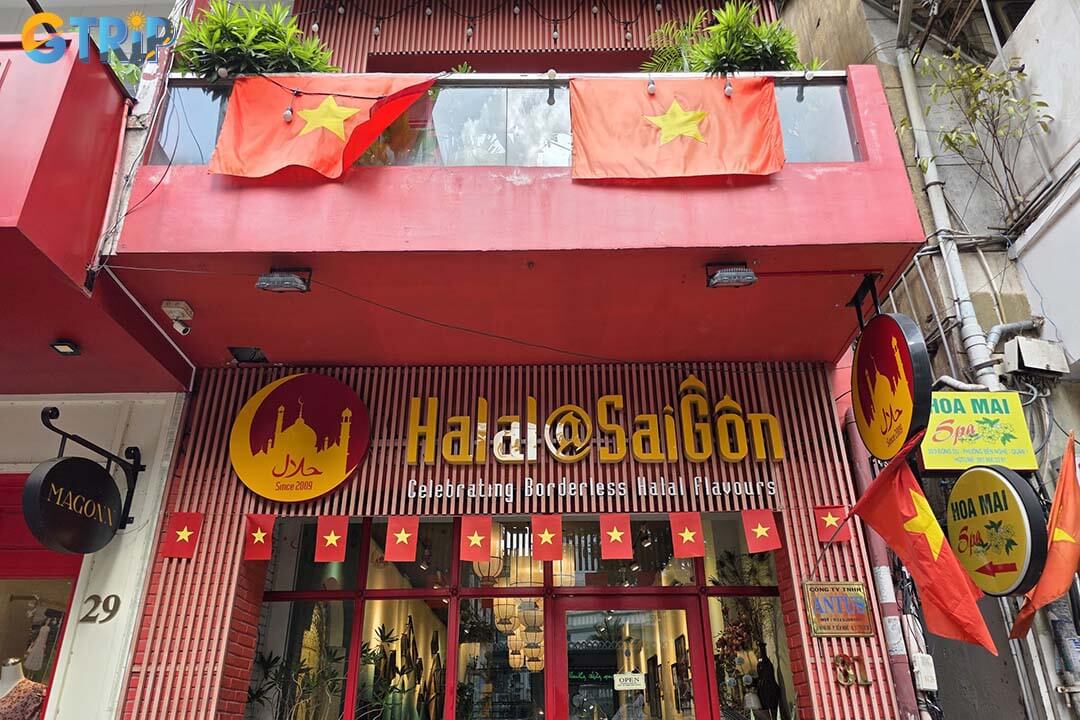 Halal@Saigon serves authentic halal Vietnamese cuisine in a comfortable setting, ideal for Muslim travelers