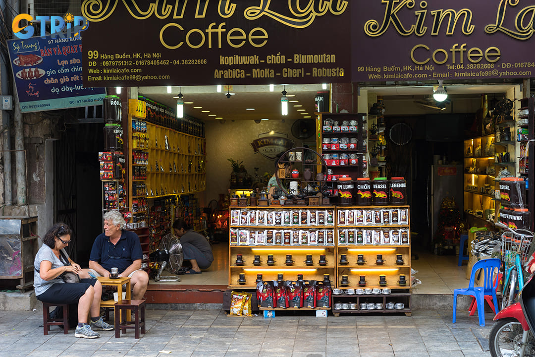 Hang Buom Street is located in the heart of Hanoi’s Old Quarter, a historic and bustling neighborhood within the Hoan Kiem Ward
