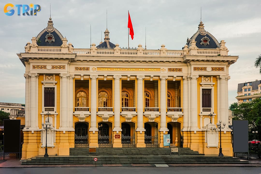 The Hanoi Opera House is a grand neoclassical landmark inspired by Paris’s Palais Garnier, offering world-class performances in a stunning colonial-era setting