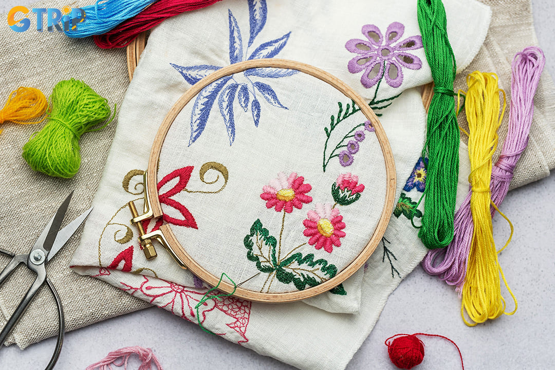 Hanoi’s hand embroidery showcases Vietnam’s artistry through intricate, story-rich designs found in night markets and specialty shops alike