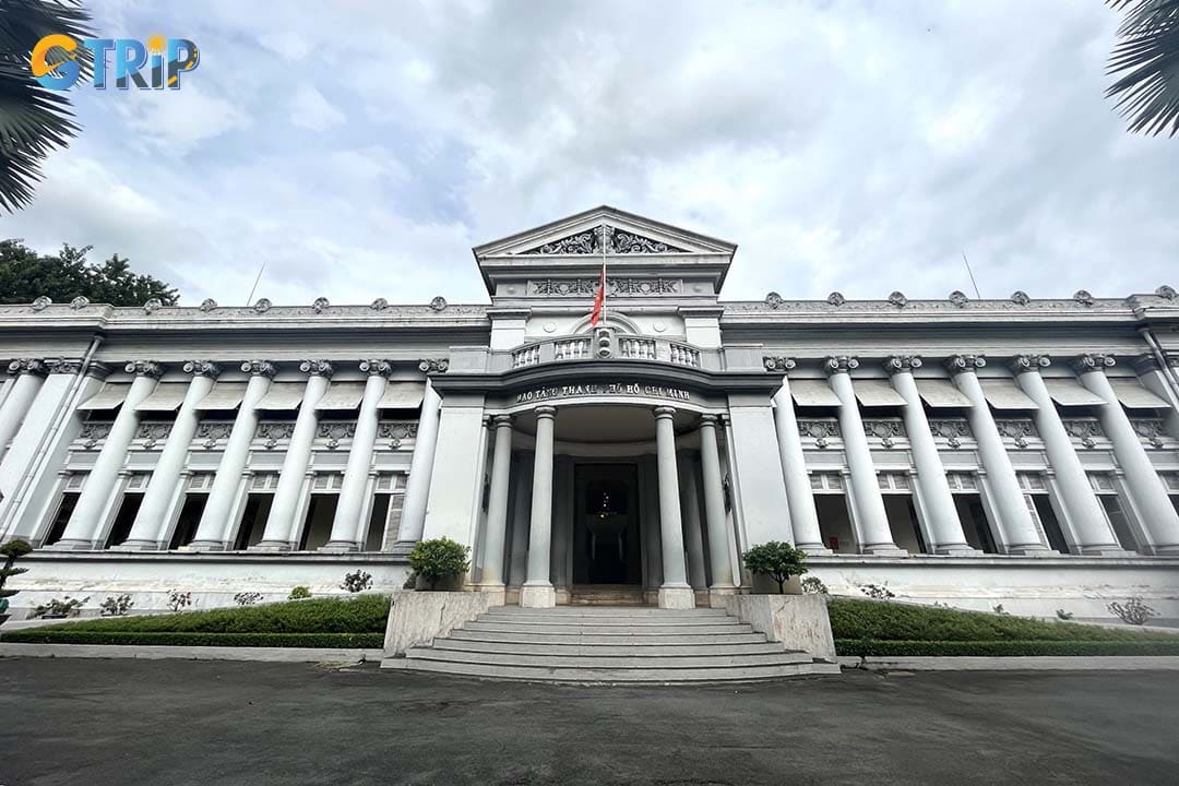 Ho Chi Minh City Museum tells the history of the city and its development
