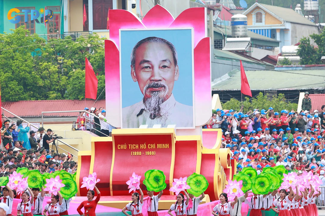 The Ho Chi Minh Mausoleum stands as one of Vietnam's most significant historical monuments