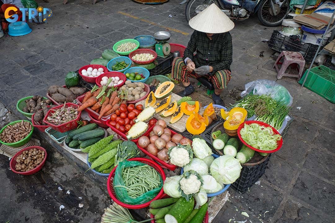 Hoi An Central Market is worth visiting and shopping