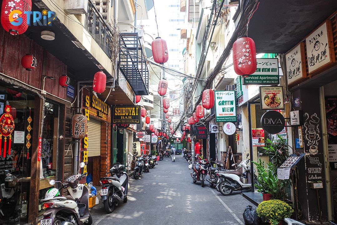 If you want to have a new vibe of Saigon, visit the little Japan Town of Ho Chi Minh City