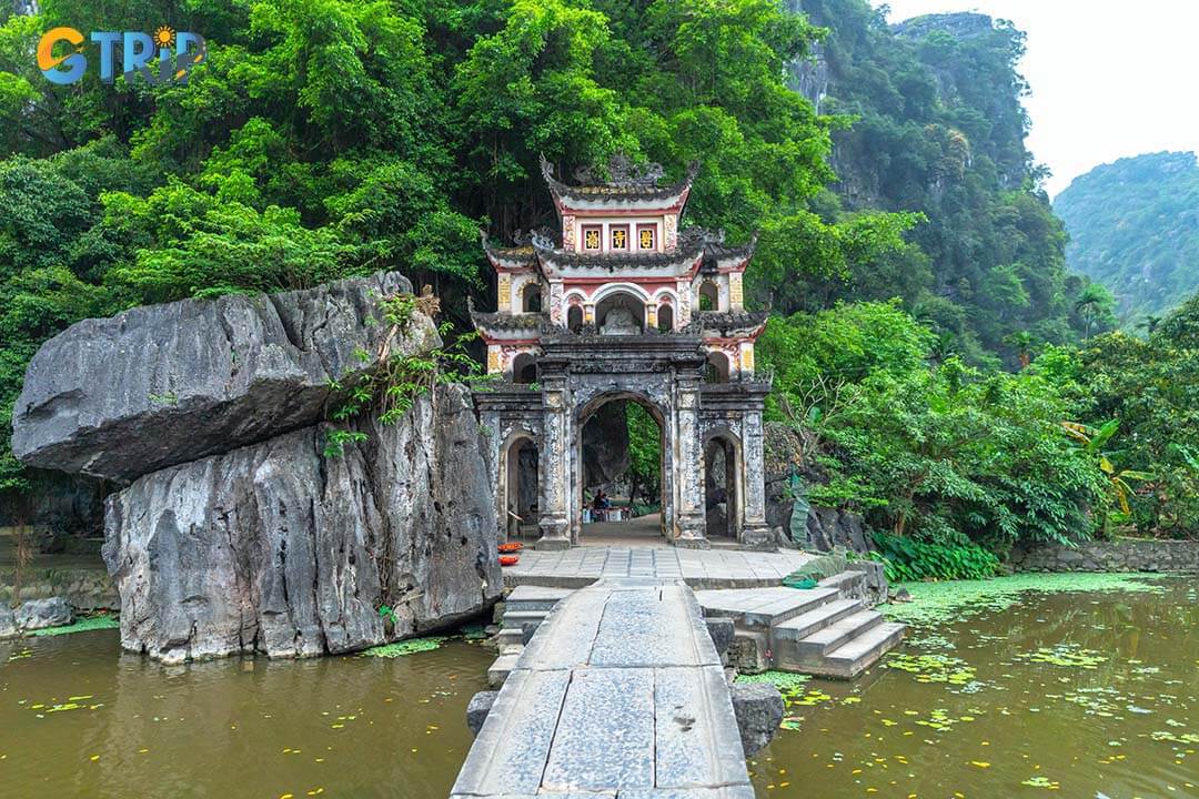 Immerse yourself in the rich history of Bich Dong Pagoda