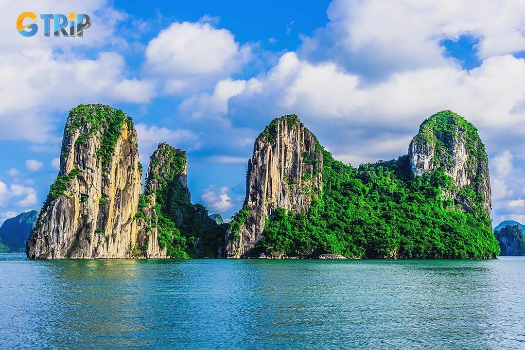 In October, Ha Long Bay experienced reduced rainfall, averaging 100-160 mm and about 12 rainy days, making it ideal for sightseeing and outdoor activities