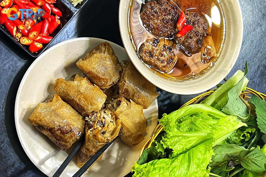 In Saigon, there are many restaurants serving bun cha that you can try