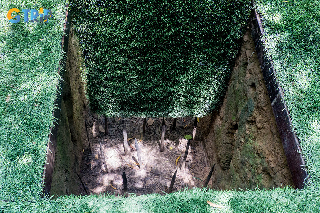 Ingenious booby traps were installed throughout, acting as a first line of defense against intruders