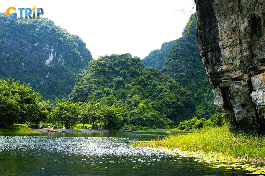 July marks the heart of the rainy season in Ninh Binh