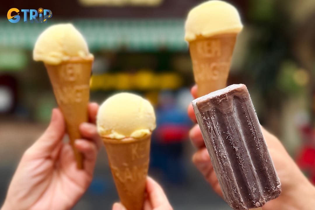 June's heat provides the perfect excuse to indulge in Hanoi's iconic ice cream treats