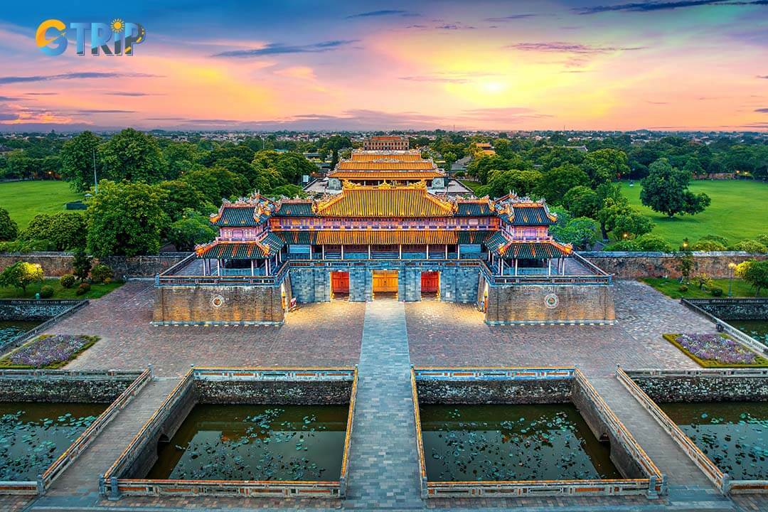 Just steps from Thai Hoa Palace, the Hue Imperial City is a vast historical complex showcasing the grandeur and governance of the Nguyen Dynasty