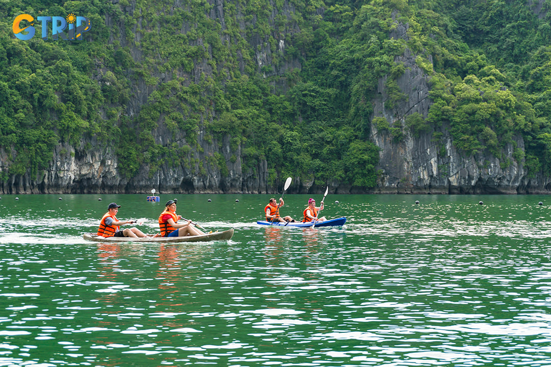 Kayaking along Hon Co Island’s shores allows you to explore its unspoiled beauty