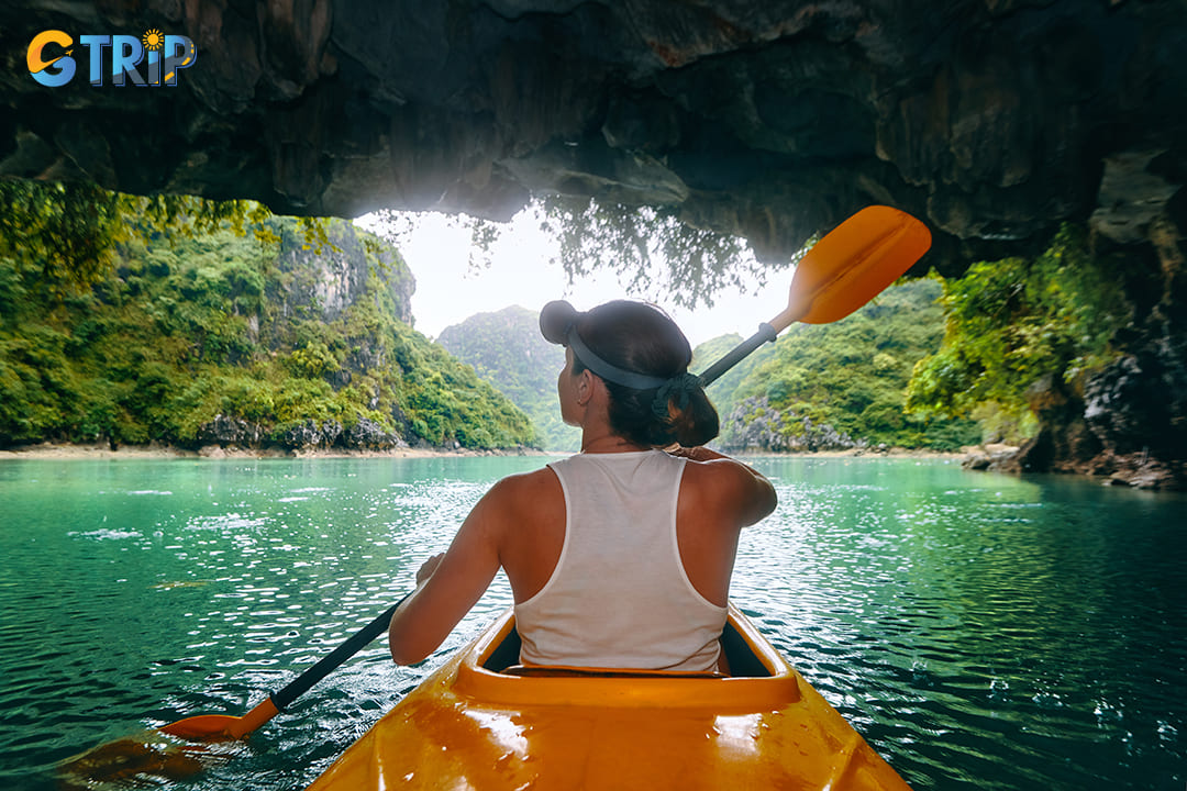 Kayaking Dark and Bright Cave is an experience unlike any other