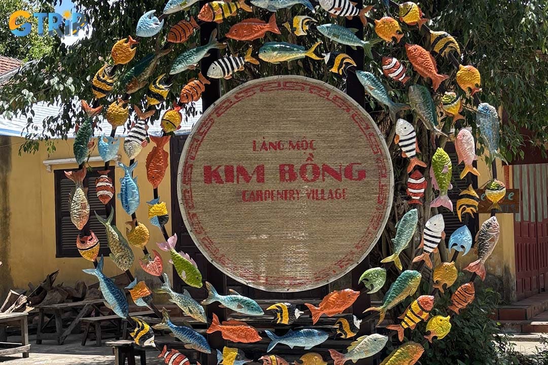 Kim Bong Carpentry Village is a place where the air is filled with the scent of fresh wood and the sound of craftsmanship