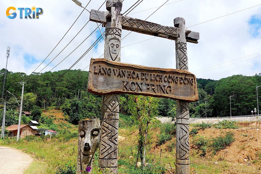 Kon Pring Community Tourism Village welcomes tourists all day, offering a unique cultural experience in the Central Highlands