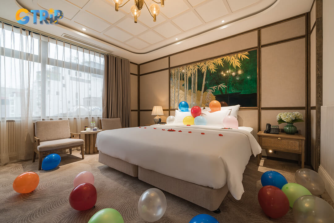 La Passion Hanoi Hotel & Spa blends colonial elegance with Vietnamese charm, offering a cozy boutique stay steps from the heart of the Old Quarter