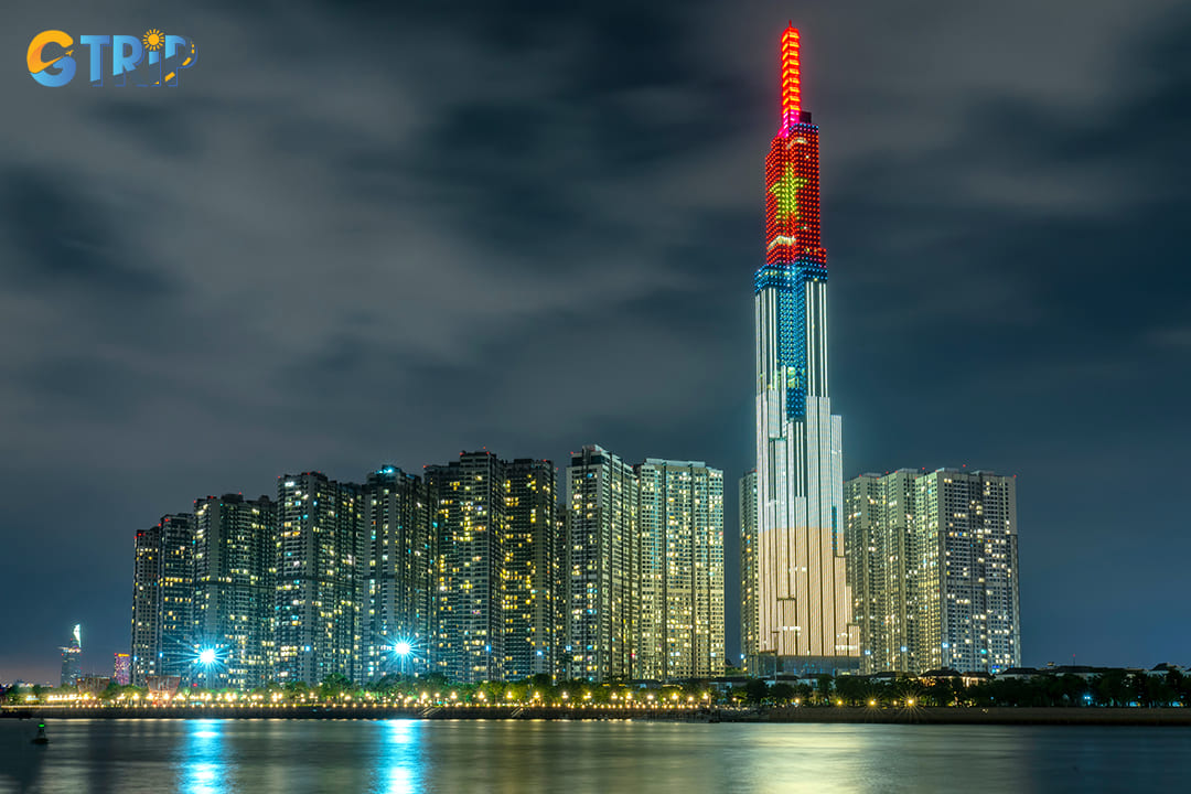 Landmark 81 stands as a symbol of Vietnam's modern aspirations with its impressive height of 461 meters