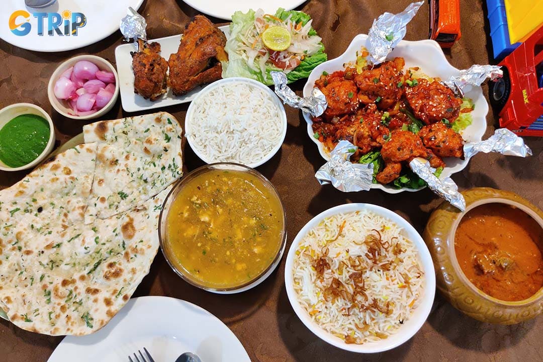 Lazeez is a certified halal Indian restaurant offering affordable staples in a convenient location close to the beach