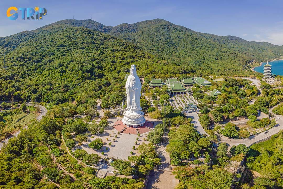 Linh Ung Pagoda is Da Nang’s most iconic spiritual landmark, famed for its 67-meter Lady Buddha statue