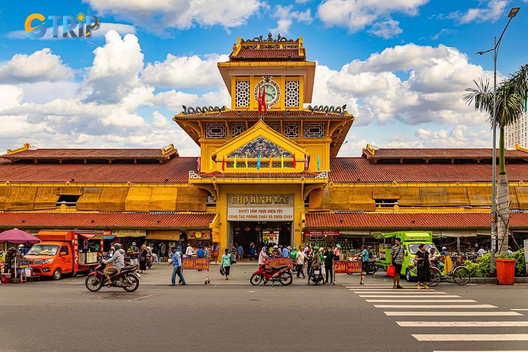 Located in the heart of Chinatown, Binh Tay Market is a historic trade center that embodies the rich cultural and architectural fusion of Vietnamese and Chinese heritage